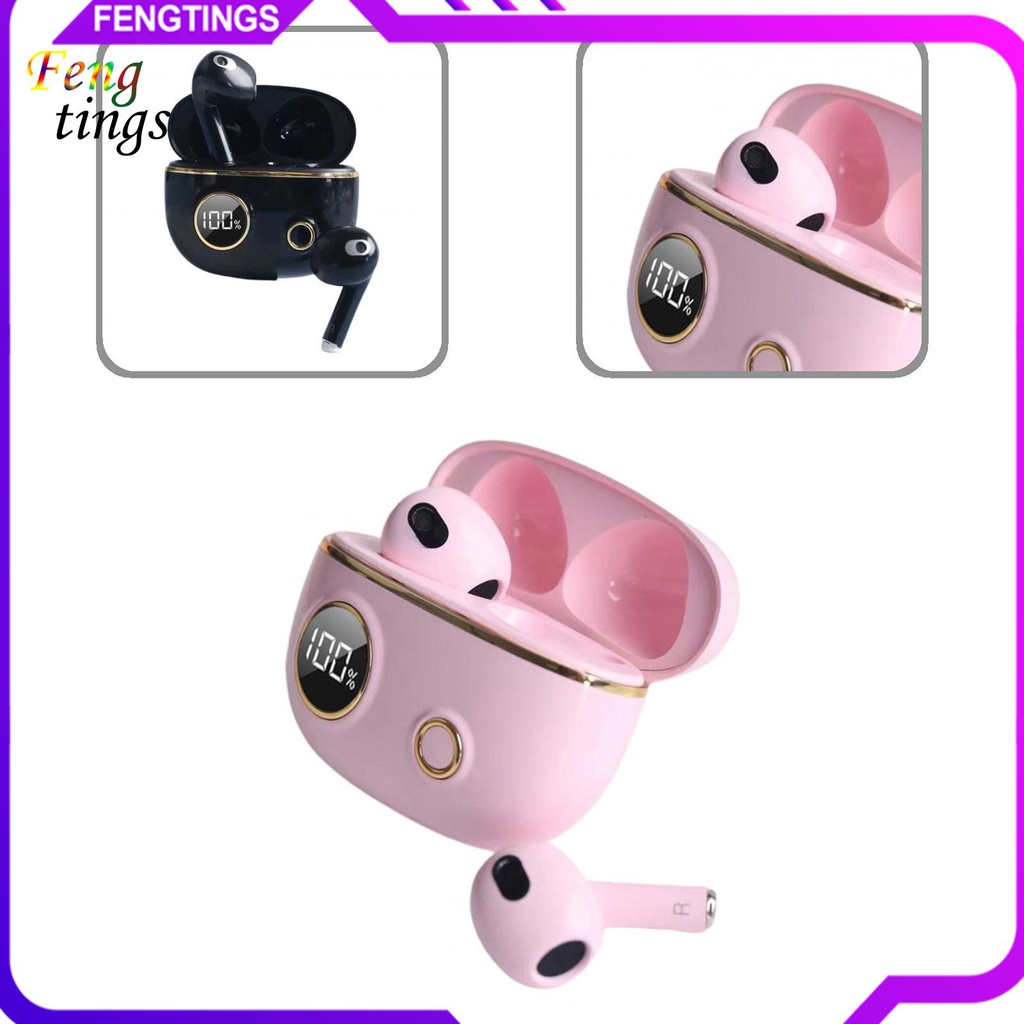 Tai nghe nhét tai không dây bluetooth 5.0 có màn hình LED và phụ kiện