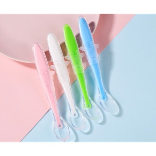 Muỗng thìa silicon tháo rời hình chú hươu cao cấp