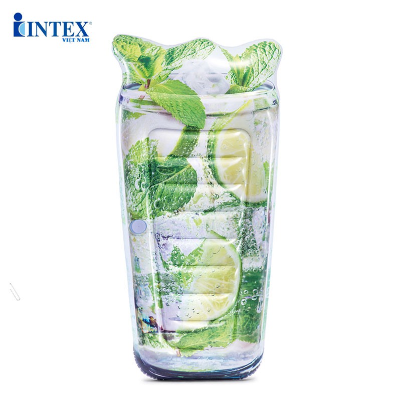 Phao bơi ly nước Soda Chanh khổng lồ INTEX 58778