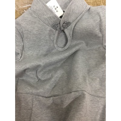 (SẴN S ĐEN) Sườn xám thun khoen 3 màu (ảnh thật) | BigBuy360 - bigbuy360.vn