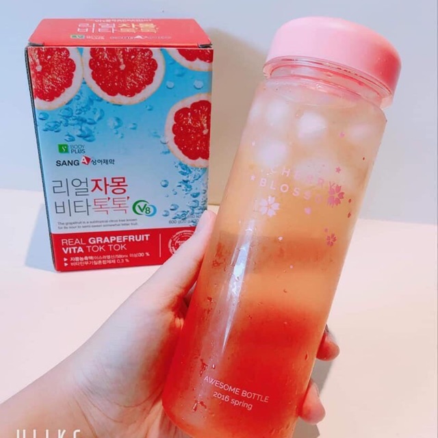 REAL GRAPEFRUIT VITA TOK TOK SANGA ➖ Vitamin Bưởi Giảm Cân, Đẹp Da, Tăng Sức Đề Kháng