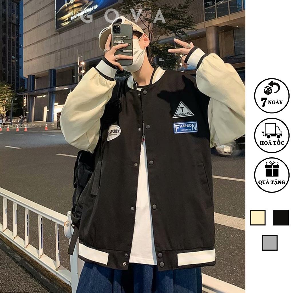 Áo Khoác Dù K.TOOALLAON 2 Lớp Form Rộng Nam Nữ Unisex, Áo Gió Bomber Bóng Chày Chống Nắng Ulzzang GOVA
