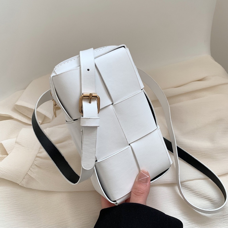 Túi Xách Da pu Màu Trơn Đơn Giản Phong Cách Retro Cho Nữ