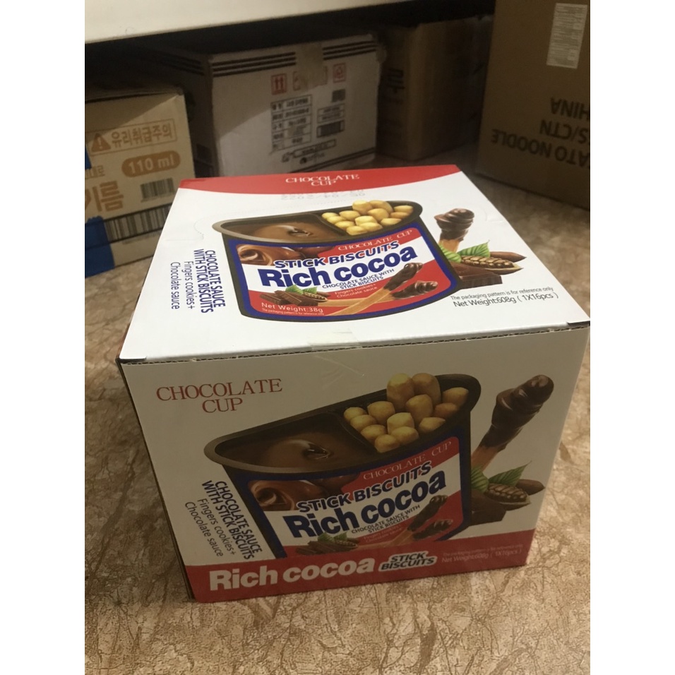 Bánh Que Chấm Rich Cocoa 38g Ngon Khó Cưỡng