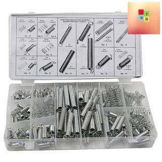 Hộp 200 Lò Xo Kim Loại nhiều kích cỡ chất lượng cao
