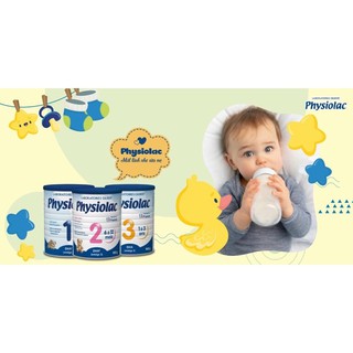 Sữa Physiolac số1,2,3 (900g)(sữa mát dete cực mới)