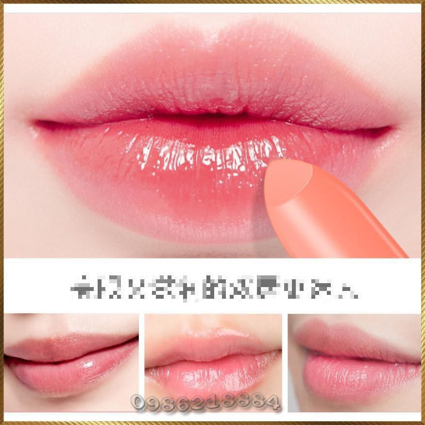 Son dưỡng môi Kiss Beauty Peach Lip Balm chiết xuất đào dưỡng ẩm chống khô KLB1 | BigBuy360 - bigbuy360.vn