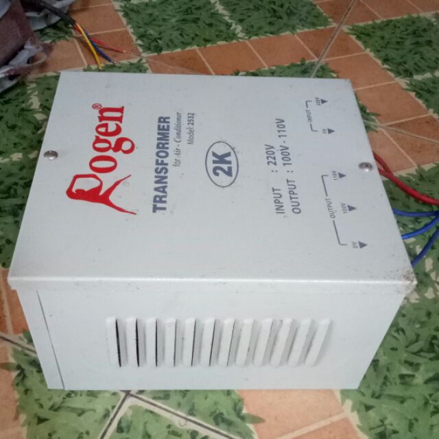 Bộ nguồn đổi điện 220-110v dây nhôm