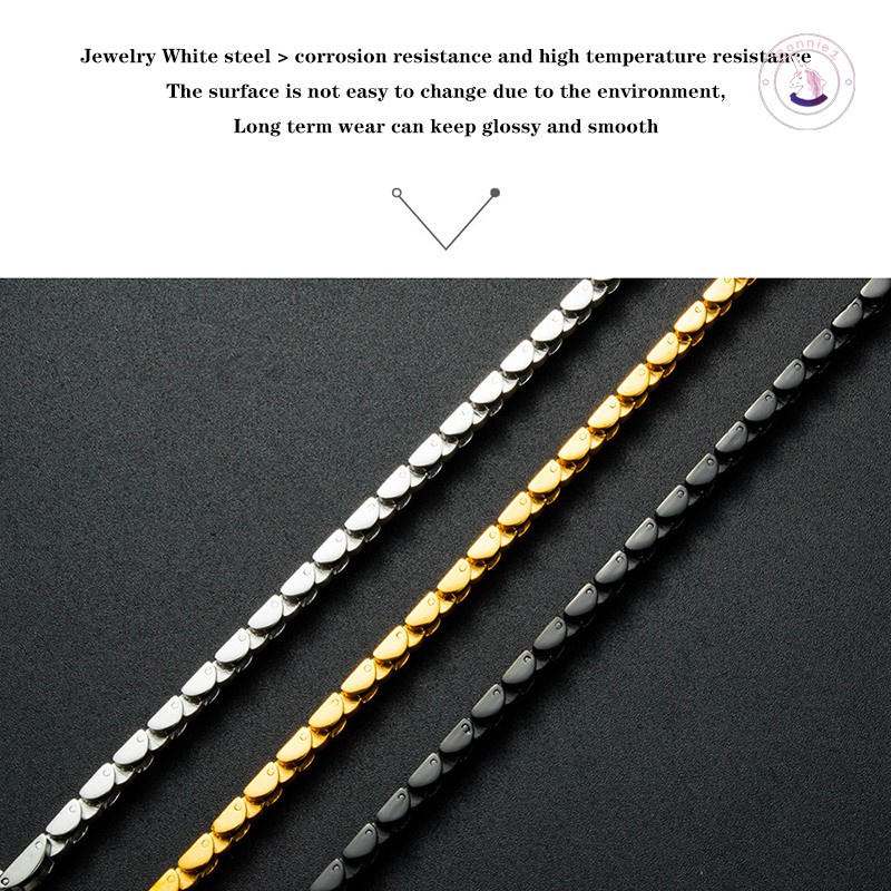 Stainless Steel Bracelet for Men Women Elegant Stylish Detacthable Hand Chain Watch Bracelet