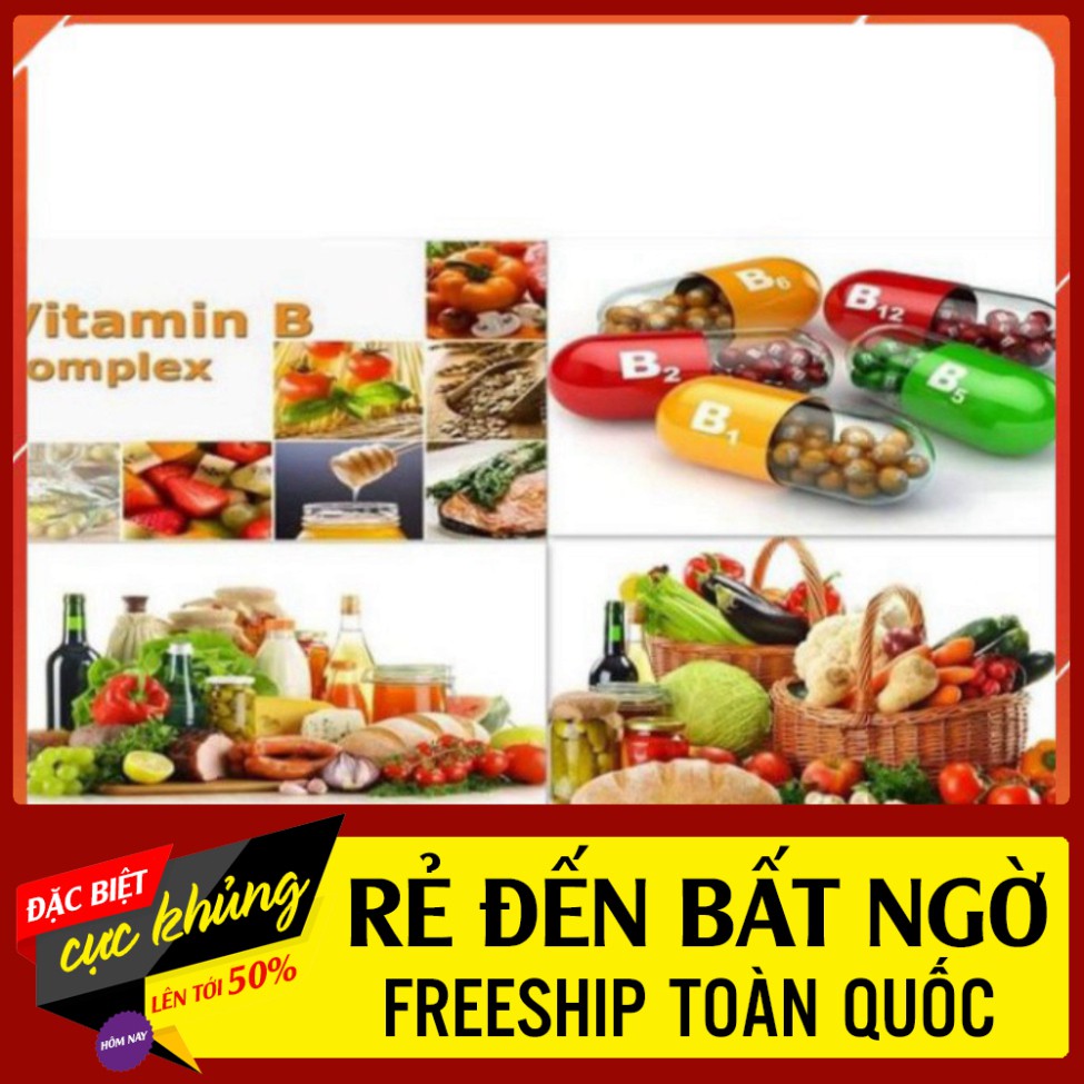 ƯU ĐÃI Viên uống bổ sung Vitamin B Nature Made Super B Complex của Mỹ ƯU ĐÃI