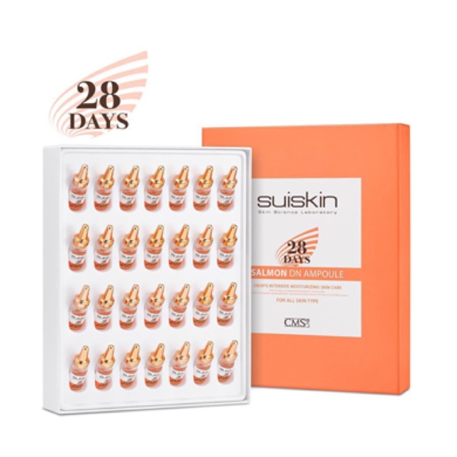 Tế bào gốc Salmon DN Ampoule Dược Mỹ Phẩm Suiskin 28 days
