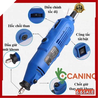 Máy khoan, mài, khắc mini đa năng 150pc V2