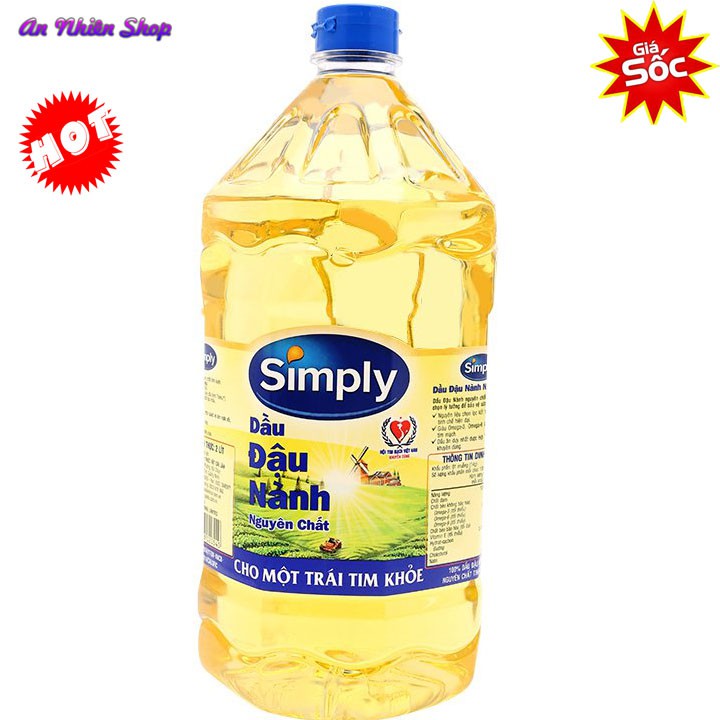 Dầu ăn Sinply 2L