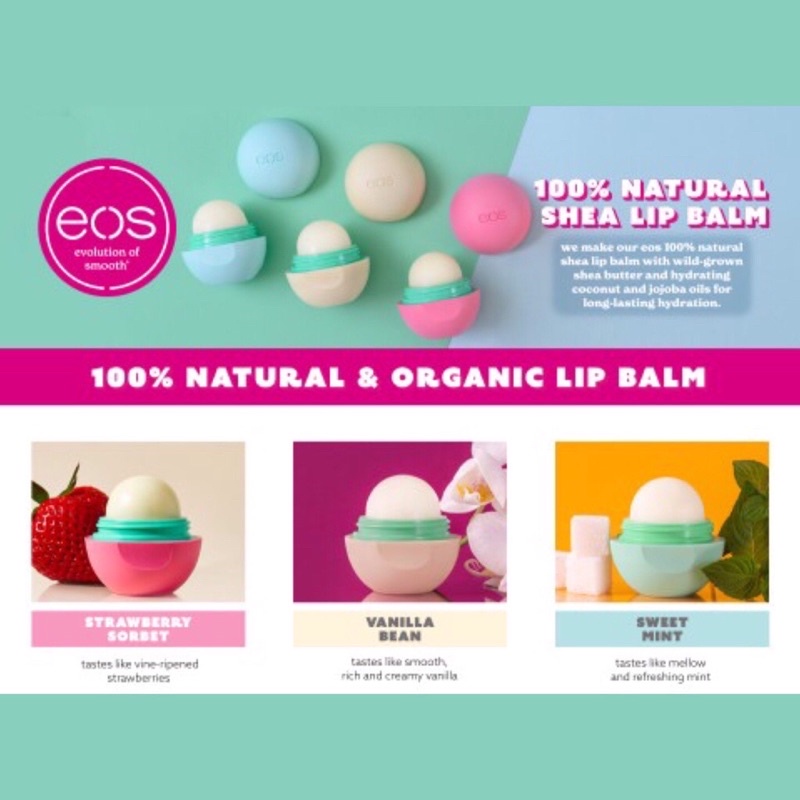 SON THỎI TRỨNG EOS CỦA MỸ