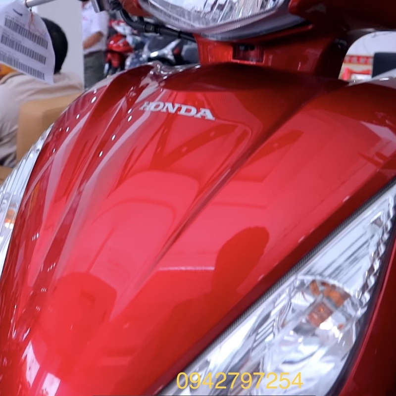 Sơn xe máy Honda Vision màu Đỏ tươi MTP301-1K và MCP301-2K Ultra Motorcycle Colors