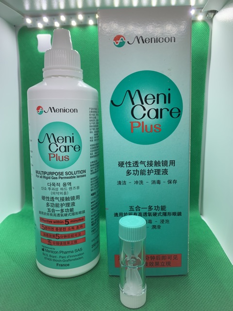 Dung Dịch Ngâm Kính Áp Tròng Cứng Menicare Plus