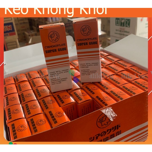 Combo 2 lọ Keo 502 không tạo khói