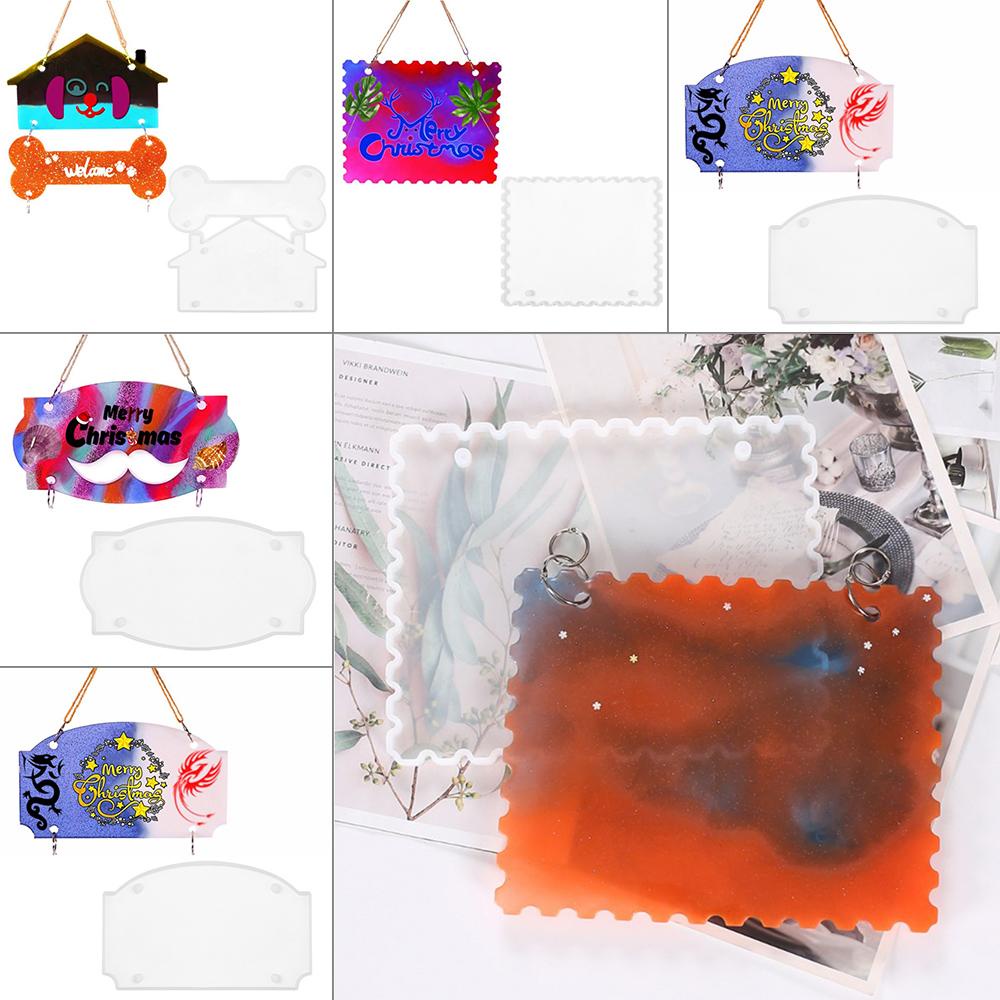 FOREVER Khuôn Làm Thẻ Chào Mừng Treo Trang Trí Nhà Cửa DIY