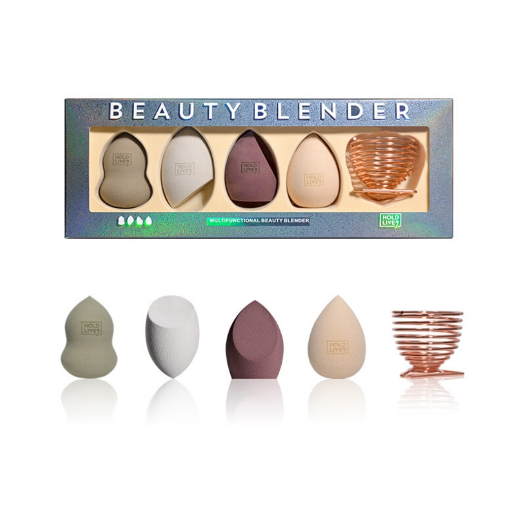 Set Mút Tán Kem Nền HOLD LIVE BEAUTY BLENDER Chính Hãng Nội Địa Trung