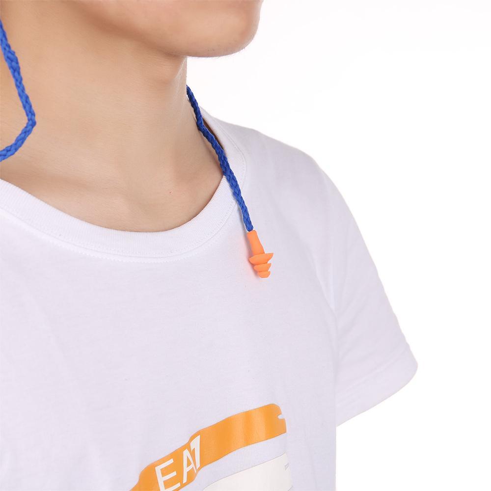 Set 10 Nút Bịt Tai Bằng Silicone Mềm Chống Ồn Có Thể Tái Sử Dụng