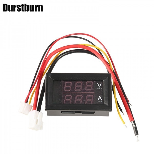 Đồng Hồ Đo Điện Áp Dc0-100V 1A 10A 50A 100A 2 Trong 1 DC4-30V Chuyên Dụng