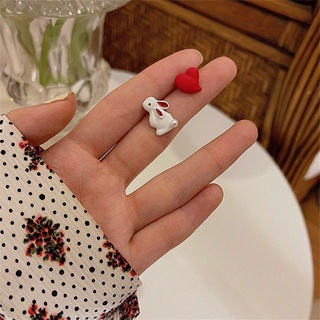 Bông Tai Bạc 925 Hình Thỏ Xinh Xắn F666