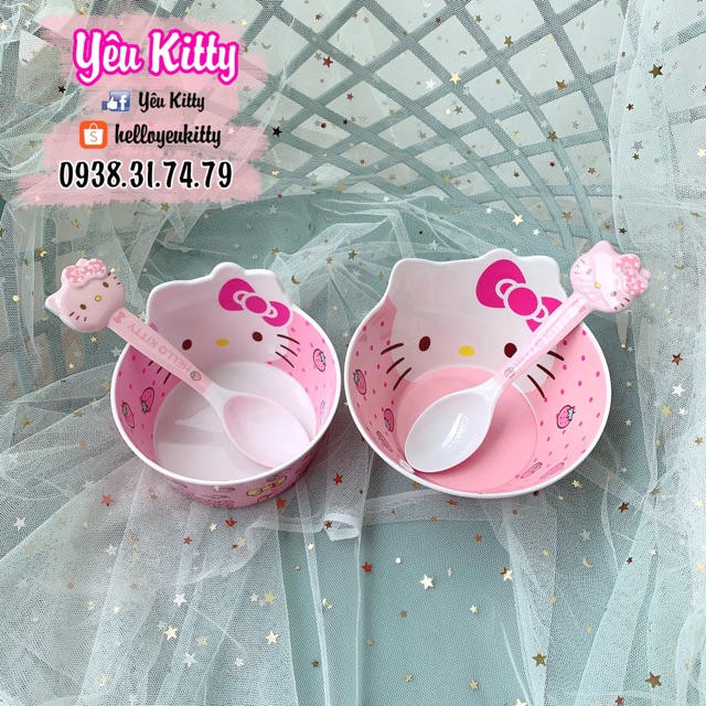 Tô nhựa Hello Kitty Hellokitty