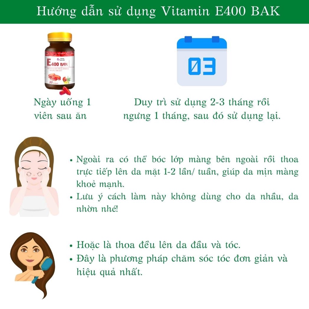 Vitamin E Đỏ E400 Bak 400mg Shop Mami Mon Viên Uống Đẹp Da Vitamin E Đỏ Nga 400iu