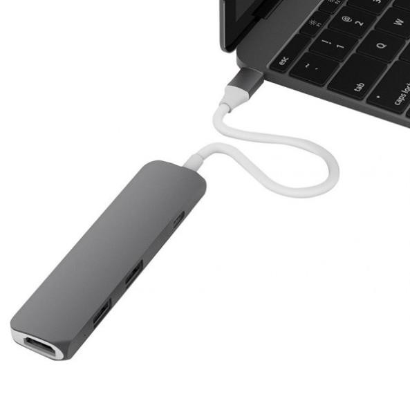 Cáp HYPERDRIVE USB TYPE-C HUB WITH 4K HDMI