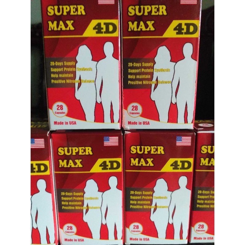 TĂNG CÂN SUPER MAX 4D CHINH PHỤC NGƯỜI GẦY