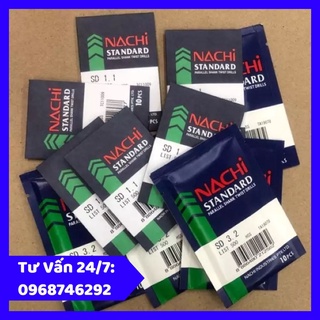 Mũi khoan nachi từ 7.0 đến 7.9mm chính hãng