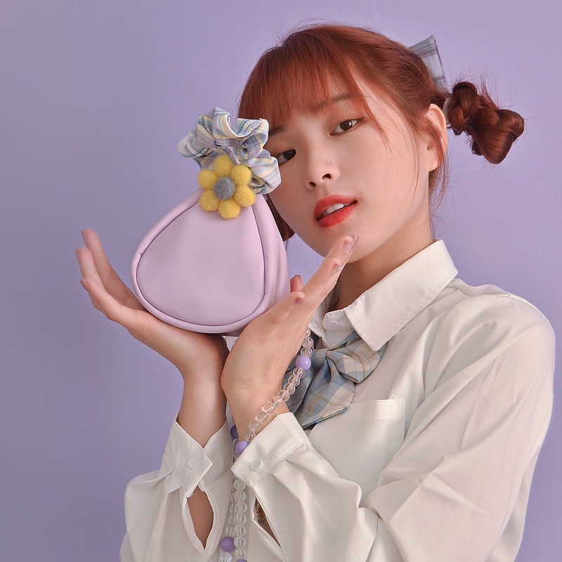 [Walnut Box] Original Purple Flower Red Envelope Mini Bag
