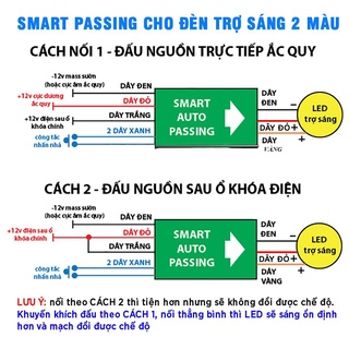Mạch Smart Auto Passing (SAP) with Relay cho đèn trợ sáng