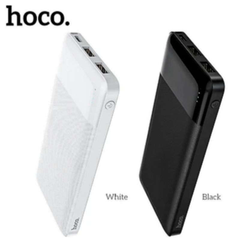 Pin sạc dự phòng Hoco J72 10000mAh - 2 Cổng Ra MAX 2A, Đèn Led Hiển Thị Mức Năng Lượng, Công Tắc Tiện Lợi