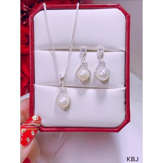 BỘ TRANG SỨC GỒM DC VÀ BÔNG TAI MẶT XOẮN SANG CHẢNH - [ CHUYÊN SỈ BẠC TA ]