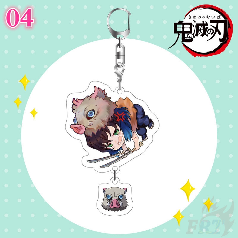 ❀ Móc Khóa Acrylic Hình Kimetsu no Yaiba Trong Demon Slayer ❀ 1 Móc Khóa Nhân Vật Anime (S-1: 5)