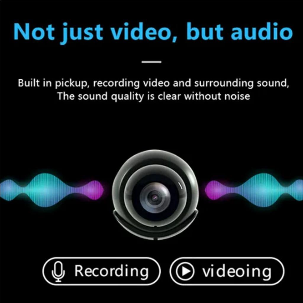 Camera An Ninh Mini Không Dây 1080P Kết Nối WiFi, Hỗ Trợ Tầm Nhìn Ban Đêm