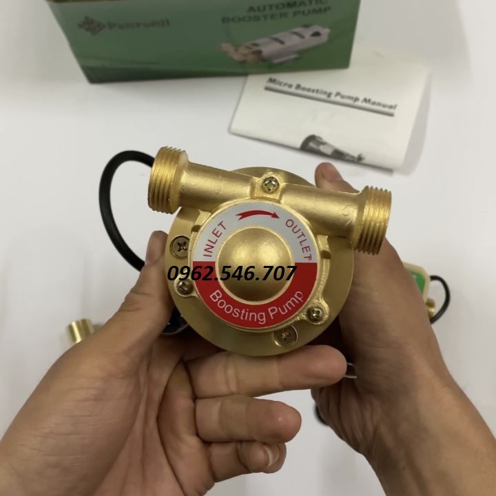 Bơm tăng áp lực máy giặt bình nóng lạnh / bơm tăng áp