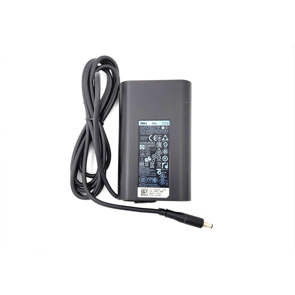 SẠC LAPTOP DELL 65W ( 19.5v x 3.34a) ĐẦU KIM NHỎ ( ZIN) ZIN