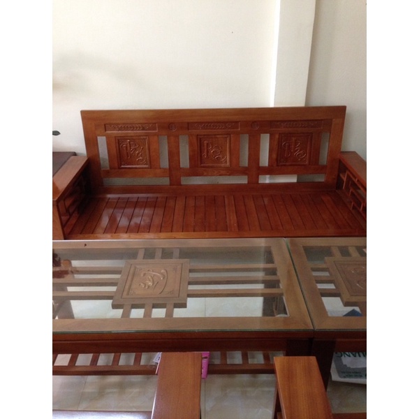Bộ bàn bàn ghế gỗ phòng khách