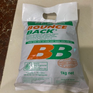 Gói 1kg phân hữu cơ úc bb- bounce back