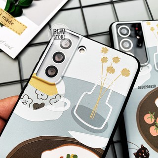 Ốp Lưng Food Cho ĐT Samsung Galaxy S21Ultra , S21Plus , S20Plus  Note20 , Note10 PLUS , NOTE10 , NOTE9 ,NOTE 8 , S20 FE