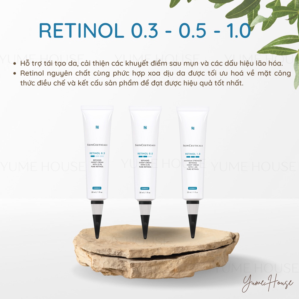 Kem chống lão hóa Skinceuticals Retinol Cream 0.3% / 0.5% /1.0%