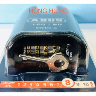 Khóa Số ABUS 190CS/60MM Chống Cắt Chống Ăn Mòn