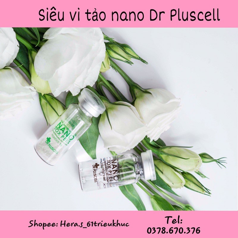 ( TRỢ GIÁ ) Combo Siêu vi tảo NANO TOX PEL Dr Pluscell_ tảo dr pluscell | BigBuy360 - bigbuy360.vn
