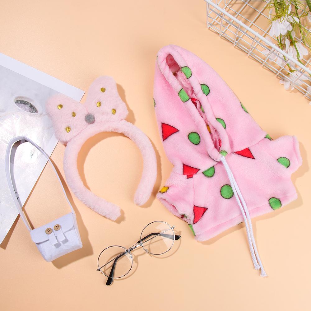 NIUYOU 1 Bộ Quần Áo Đồ Chơi Búp Bê Nhồi Bông DIY