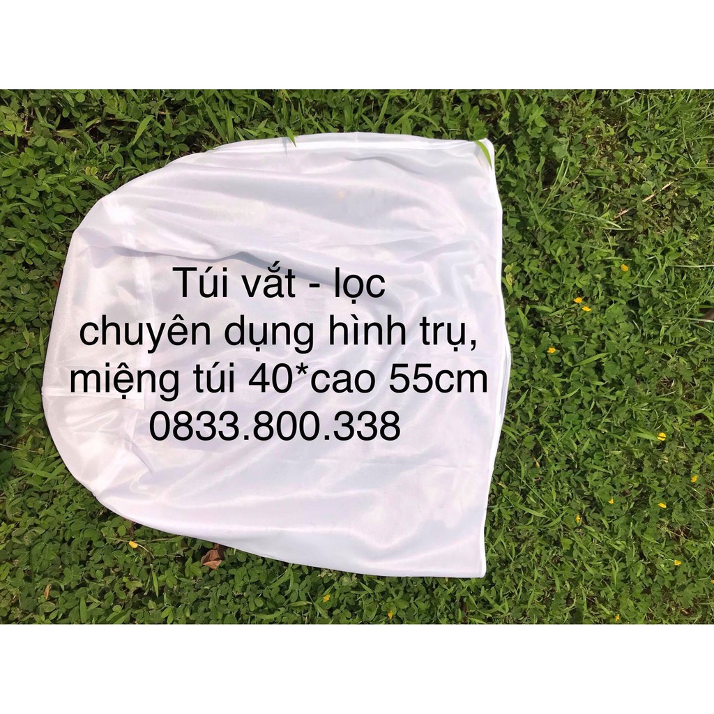 Túi lọc- vắt chuyên dụng hình trụ size L (40*55cm)
