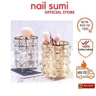 Cốc đựng cọ kim cương nails
