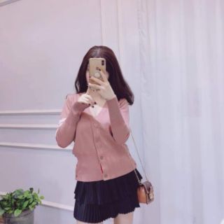 Chân váy dập ly 2 tầng - SẴN  HÀNG