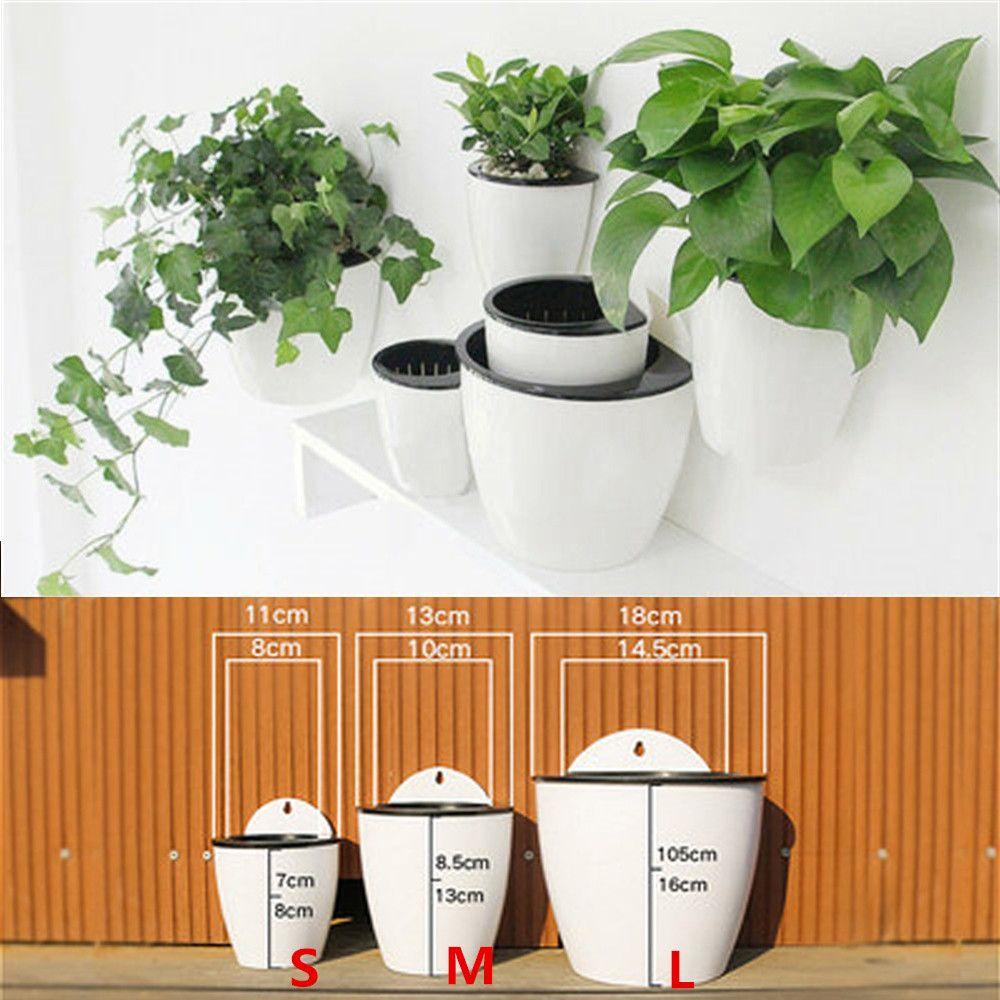 Bộ 3 Chậu Hoa Tự Tưới Nước Sáng Tạo